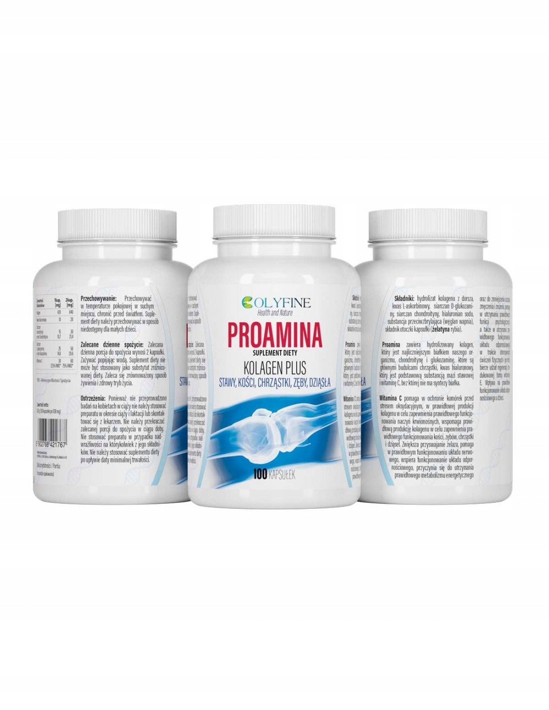 Colyfine Proamine Collagen Plus for joints and Skin 100 capsules Medical device type accessories for a medical device or a product without an intended medical purpose