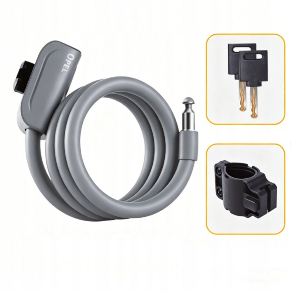 Combination Bicycle Lock Anti-Theft Durable & Safe Bike Lock Grey