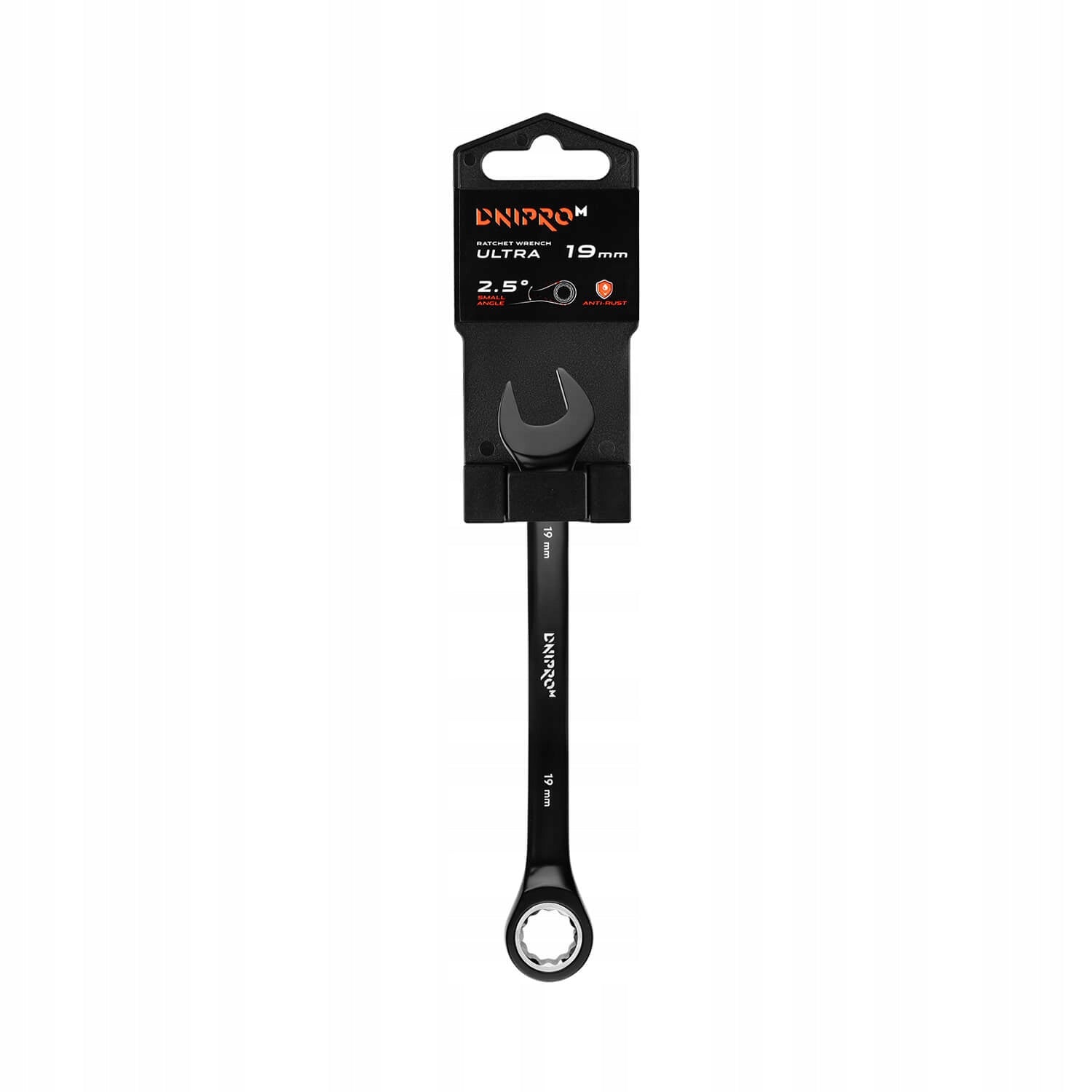 Combination wrench with ratchet Dnipro-M ULTRA 19 mm Manufacturer code 84104000