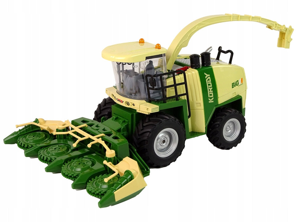 Combine Harvester Remote Controlled Smoke Light Sound 2.4G Lean Toys Toys Children Brand LEAN Toys
