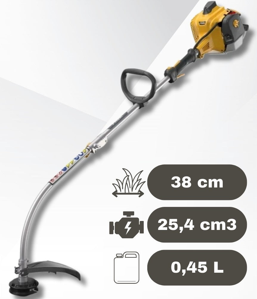 Combustion Scythe Brush Cutter Stiga GT730A 25.4 cm3 Efficient Brush Cutter Engine power 1000 W