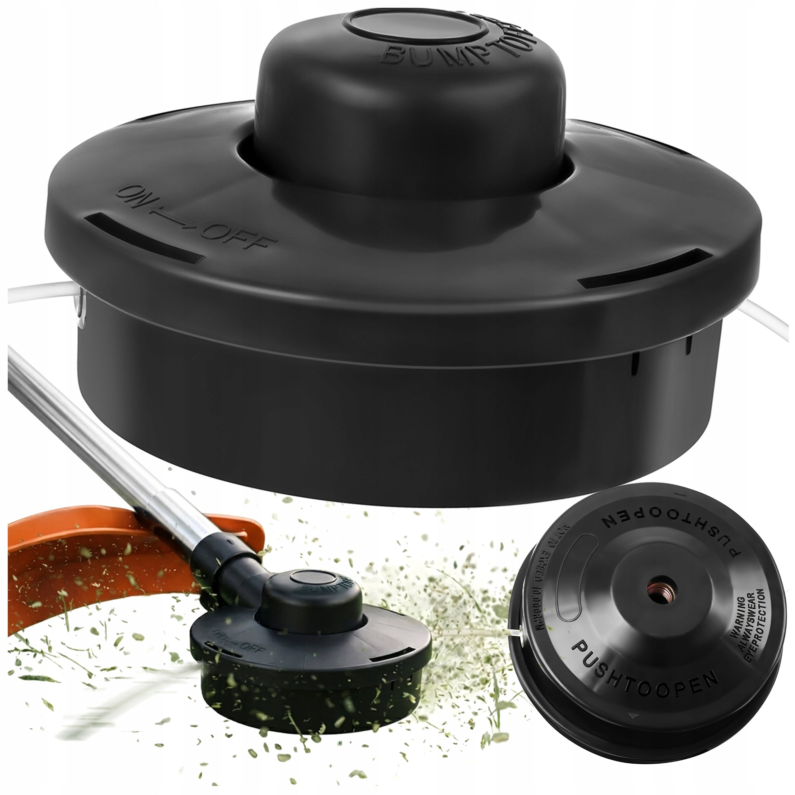 Combustion Scythe Head Cutting Line for Trimmer Strong 2,4 Semi-Automatic