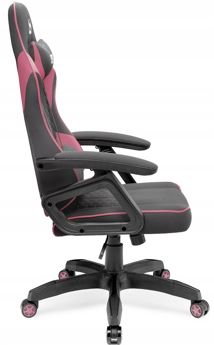 Comfortable Gaming Chair Office Rotating For Computer Grey-Pink Brand IMBA seat