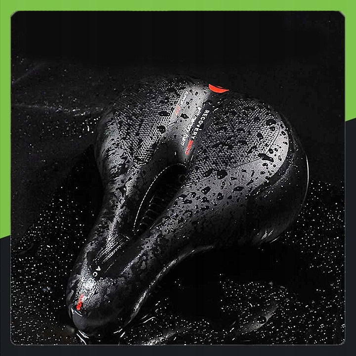 Comfortable SOFT Bicycle Saddle REFLECTIVE Shock Absorbing SPORT VENTILATION Model SIODEŁKO ROWEROWE SIODŁO MIĘKKIE WYGODNEWENTYLACJA