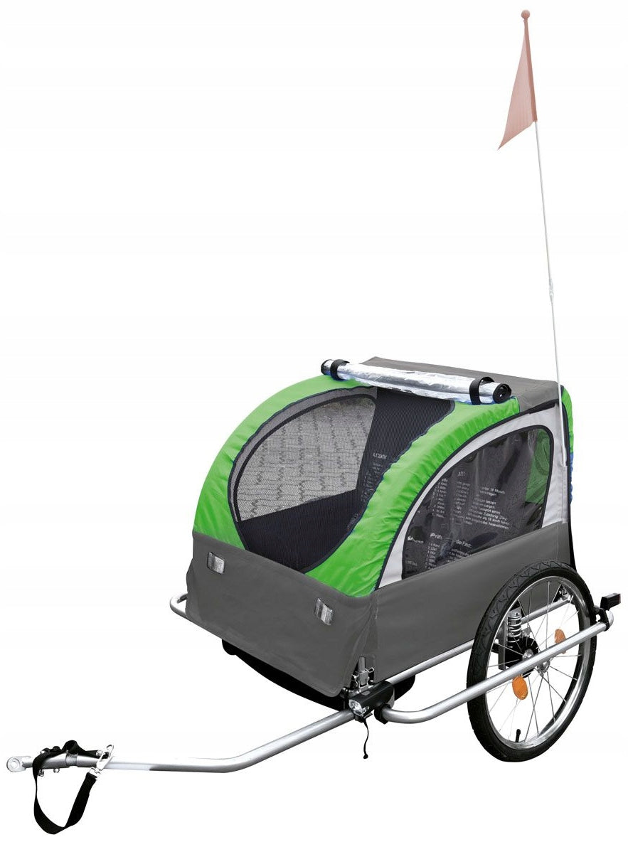 Comfortable bicycle trailer Fischer Bikes with suspension For for kids