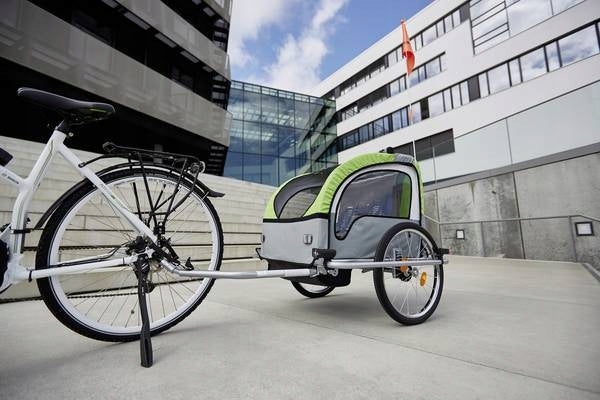 Comfortable bicycle trailer Fischer Bikes with suspension Manufacturer code 86388