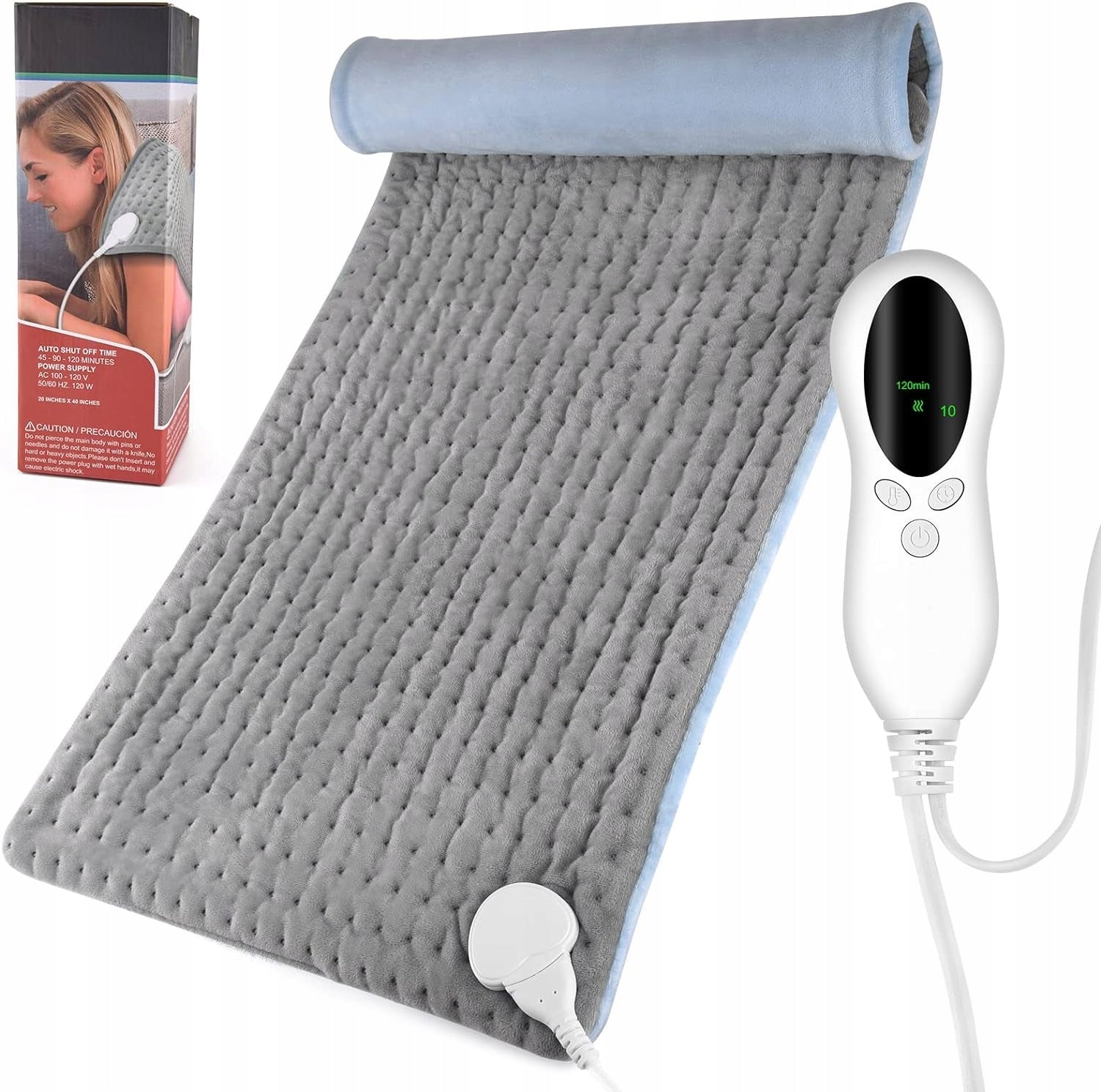 Comfortable heating pad 76x40cm Heizpolster