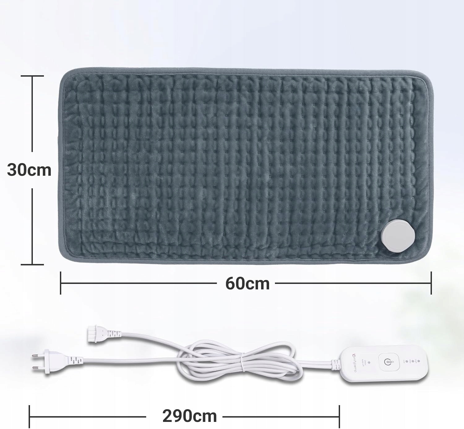 Comfytemp Heating Pillow with Automatic Shutdown 30x60cm Packaging status original