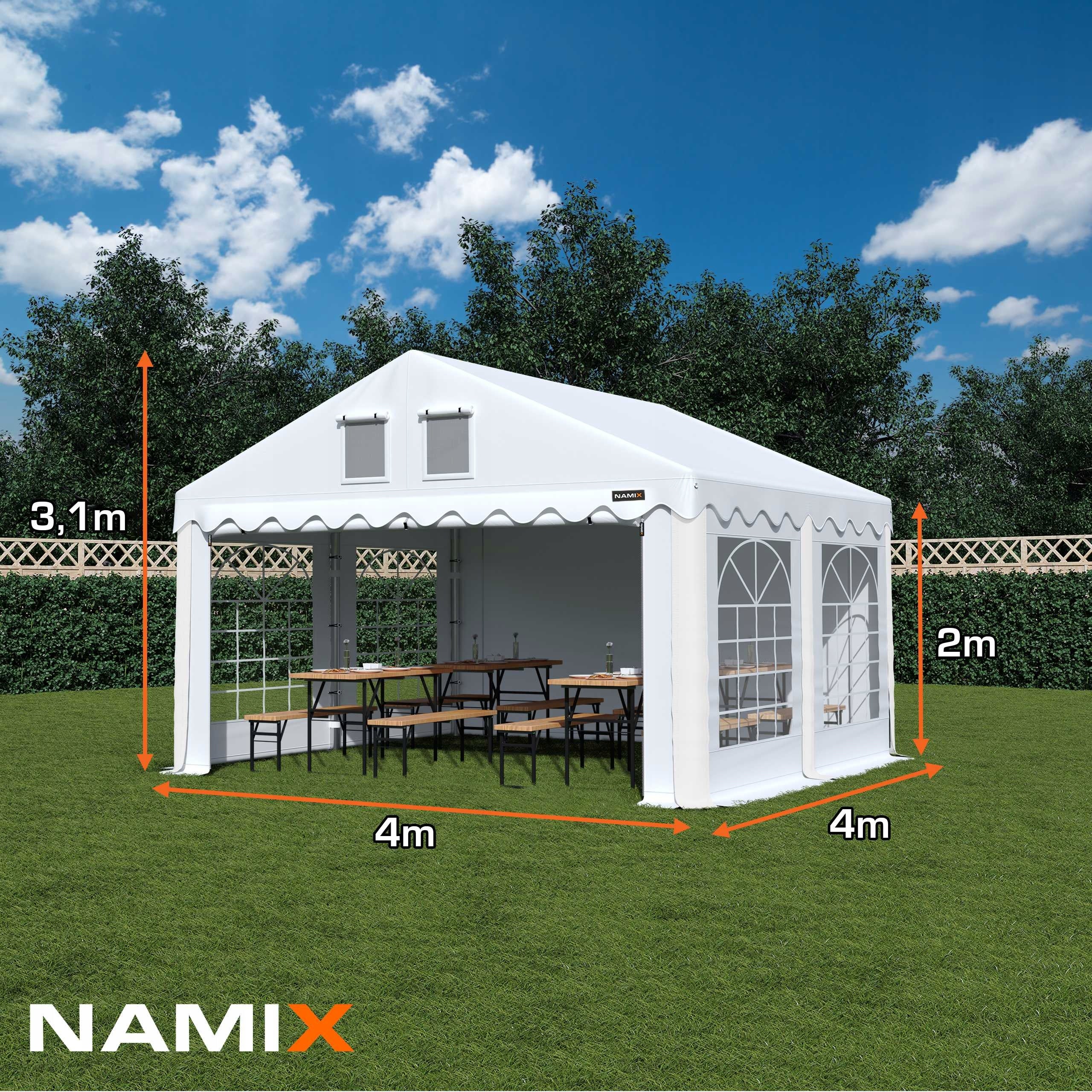 Commercial Garden Party TENT VARIOUS COLORS Manufacturer NAMIX