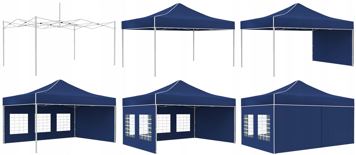 Commercial Pavilion Express Garden Tent 3x4,5m PROFESIONAL Manufacturer code ekspres 3x4,5