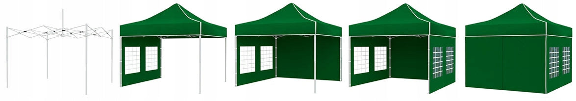 Commercial Pavilion Express Garden Tent 3x4,5m PROFESIONAL Width 3 m