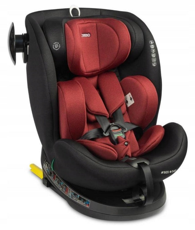 Commo I-Size Burgundy (40-150cm)