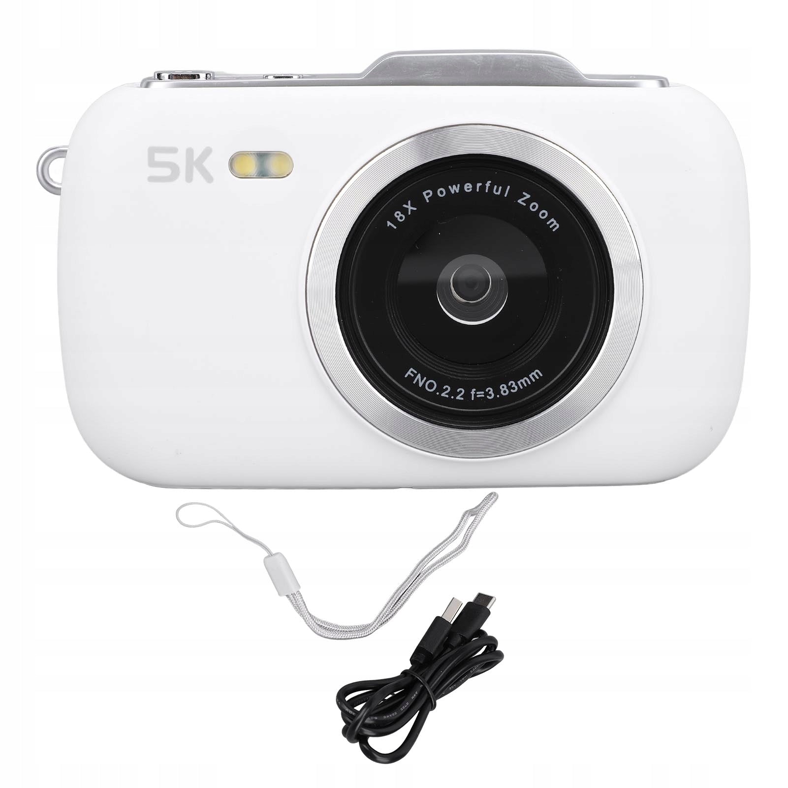 Compact Camera 5K Video 80MP Photo 18x Digital Zoom Camera 2,8 OA