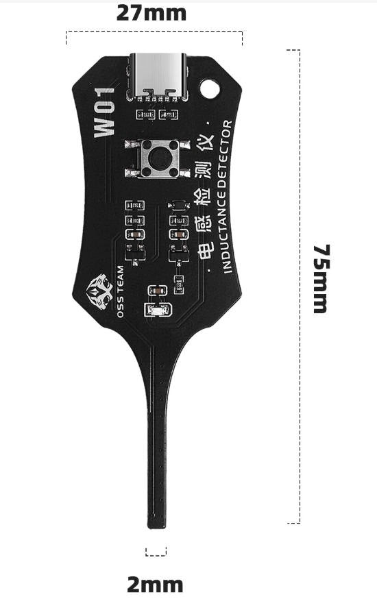 Compact Inductance Tester High Electromagnetic Detection Manufacturer code 0167303797911