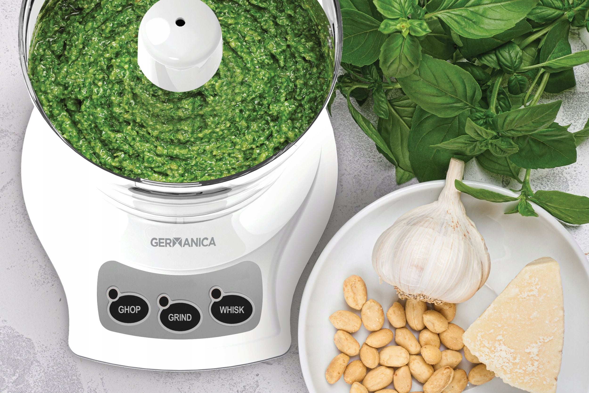 Compact Kitchen Malakser 3in1! Grinding/Cutting/Whipping GERMANICA Packaging status original