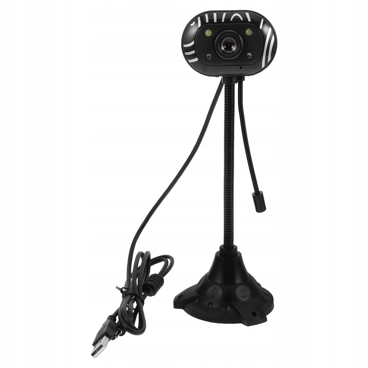 Compact Plug-and-Play Webcam for Computer Video Conferencing and Streaming
