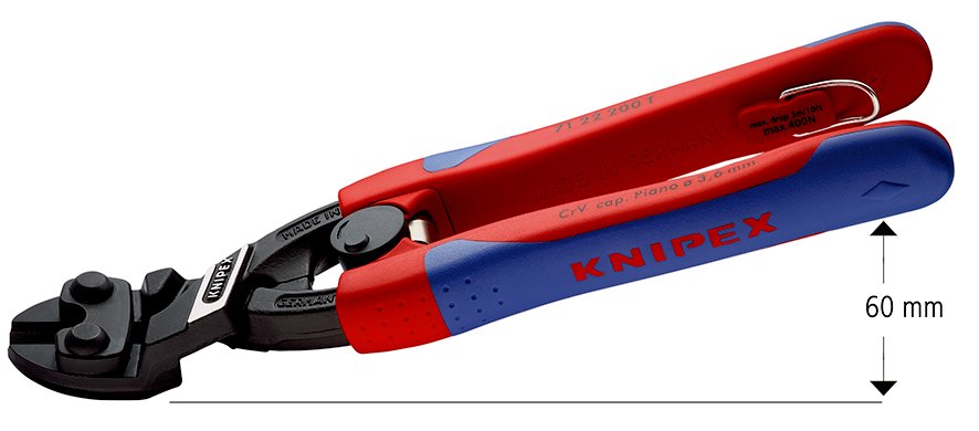 Compact articulated cutting pliers CoBolt 62 HRC 71 22 200 T Packaging status original