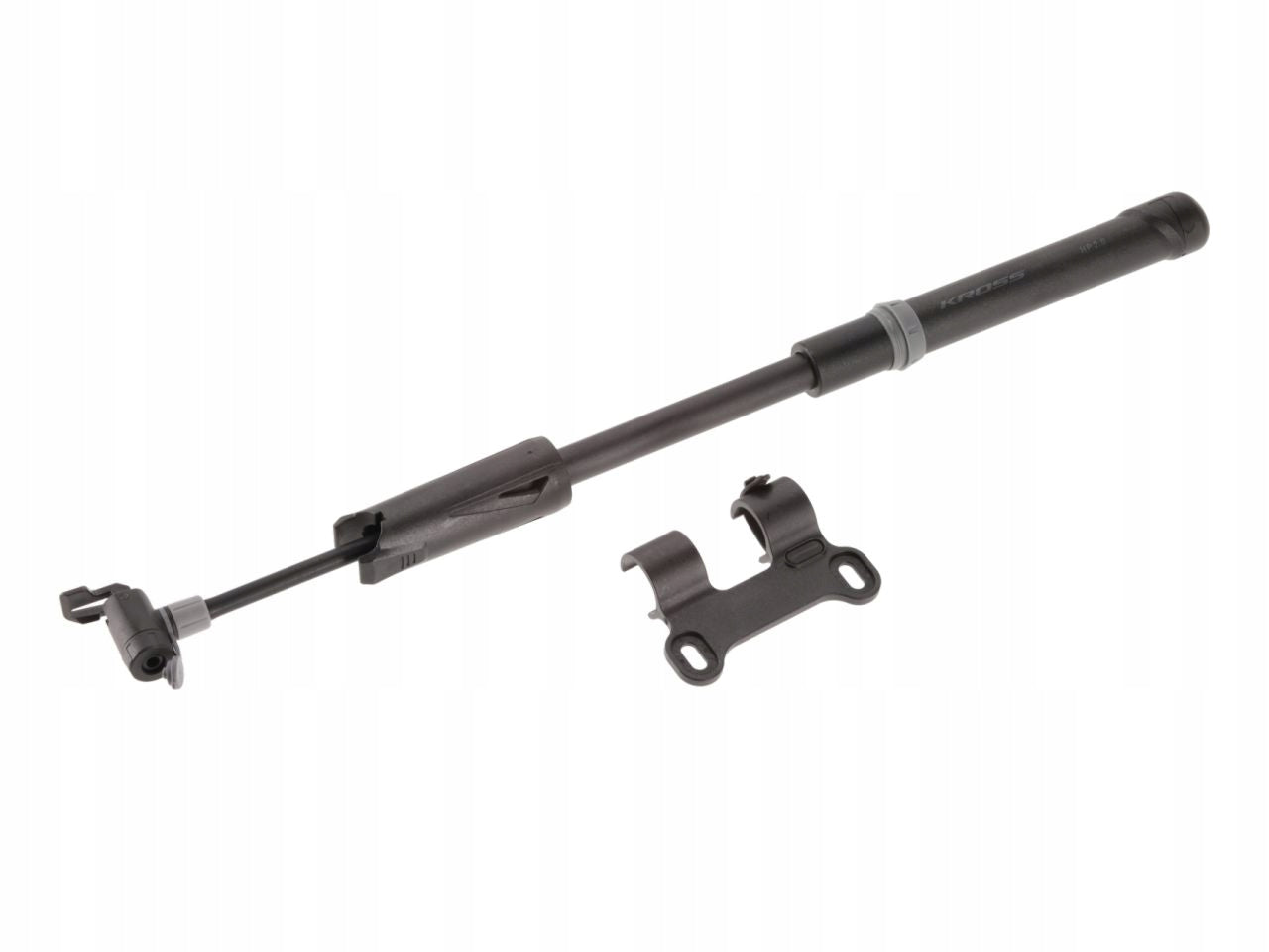 Compact bicycle pump Kross HP 2.0 Color black
