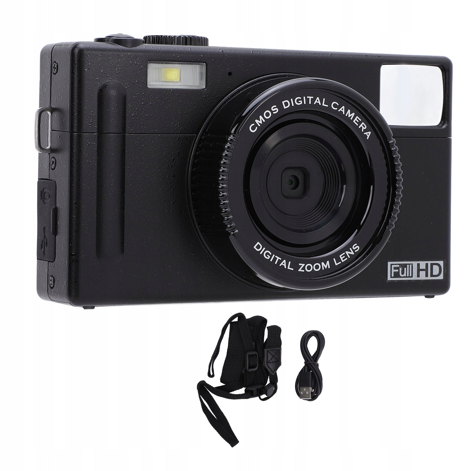 Compact camera, USB C digital camera, 48 MP 1080 P HD charging with built-in Brand no brand