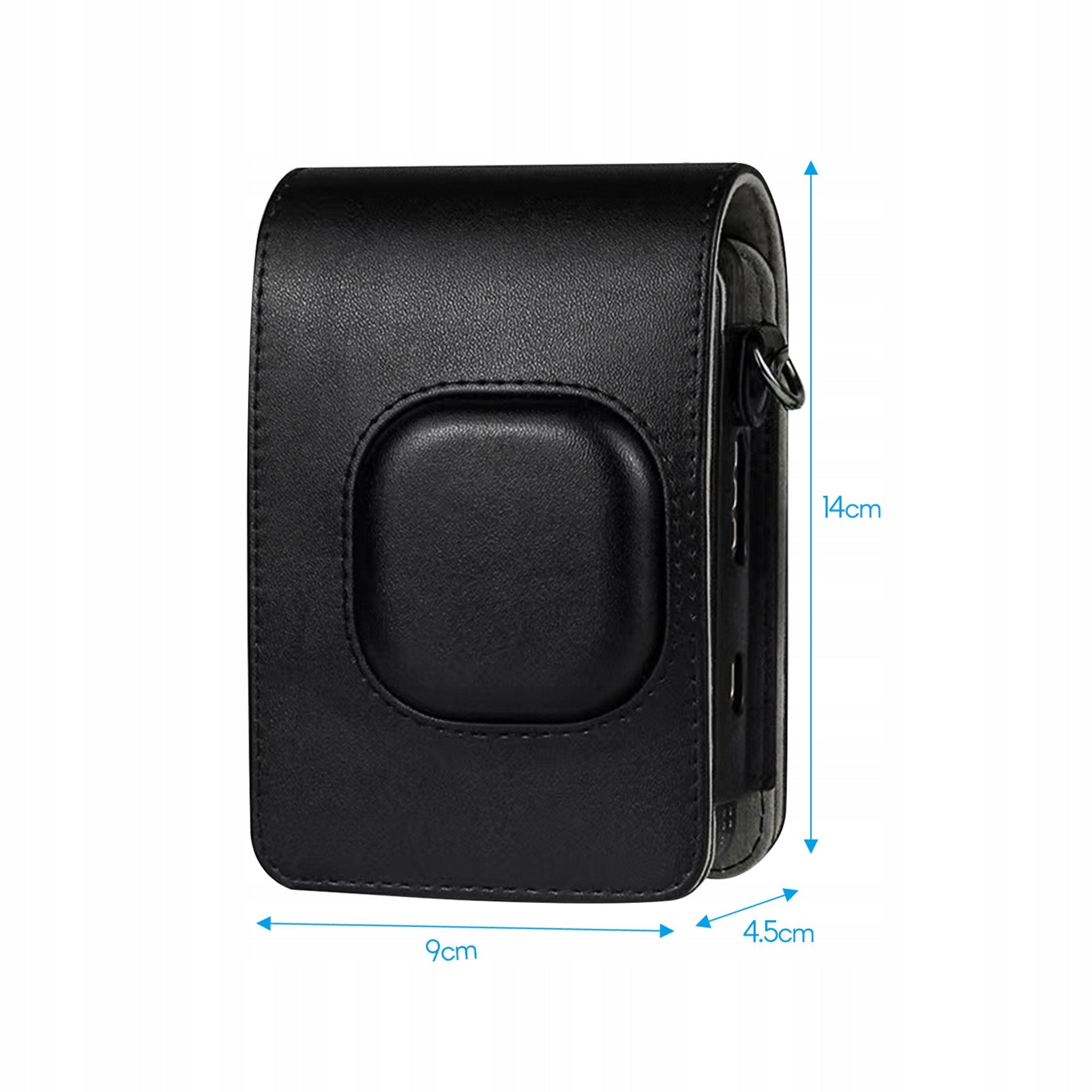 Compact size instant case bag pu leather with shoulder strap ED Brand no brand