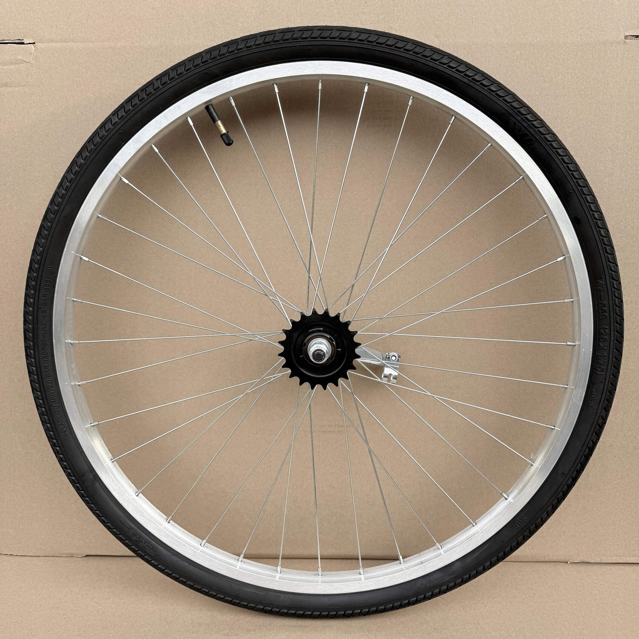 Complete Rear Bike Wheel 28 Inch Torpedo for City Bike Tyre Packaging status original