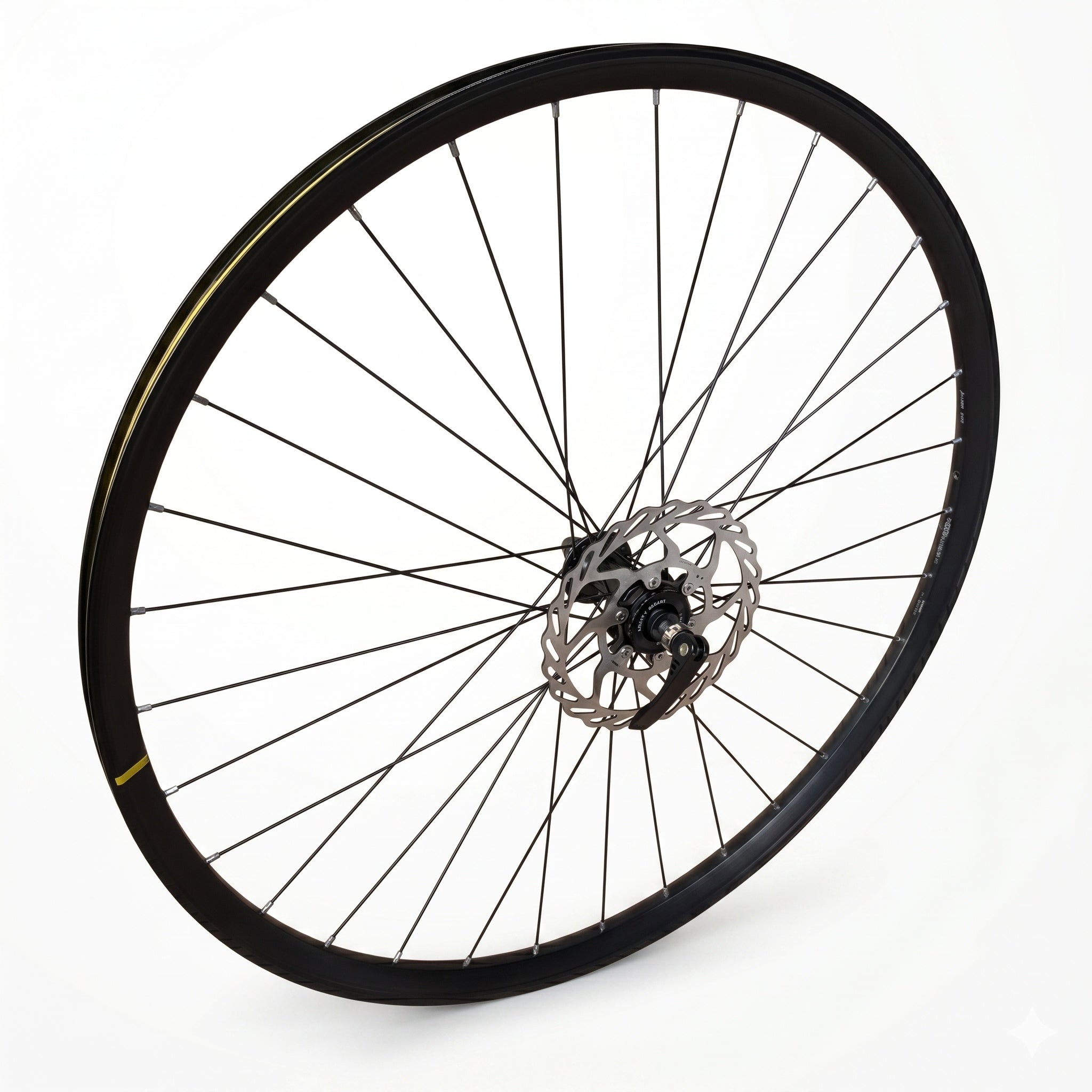 Complete front wheel 28 and 29 inches 622 MAVIC with 160mm brake disc