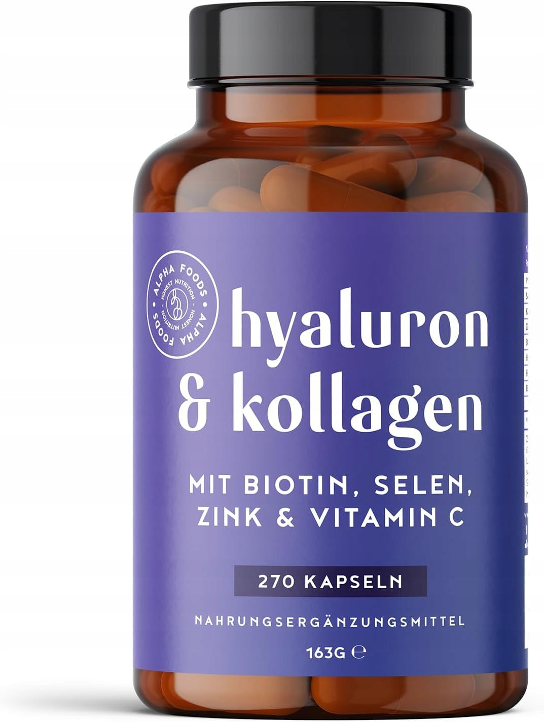 Complex Hyaluronic Acid Collagen / 270 capsules