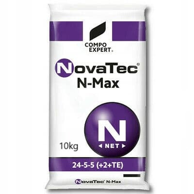 Compo Expert Novatec N-max 10kg Nitrogen Starter Fertilizer for Lawn Grass