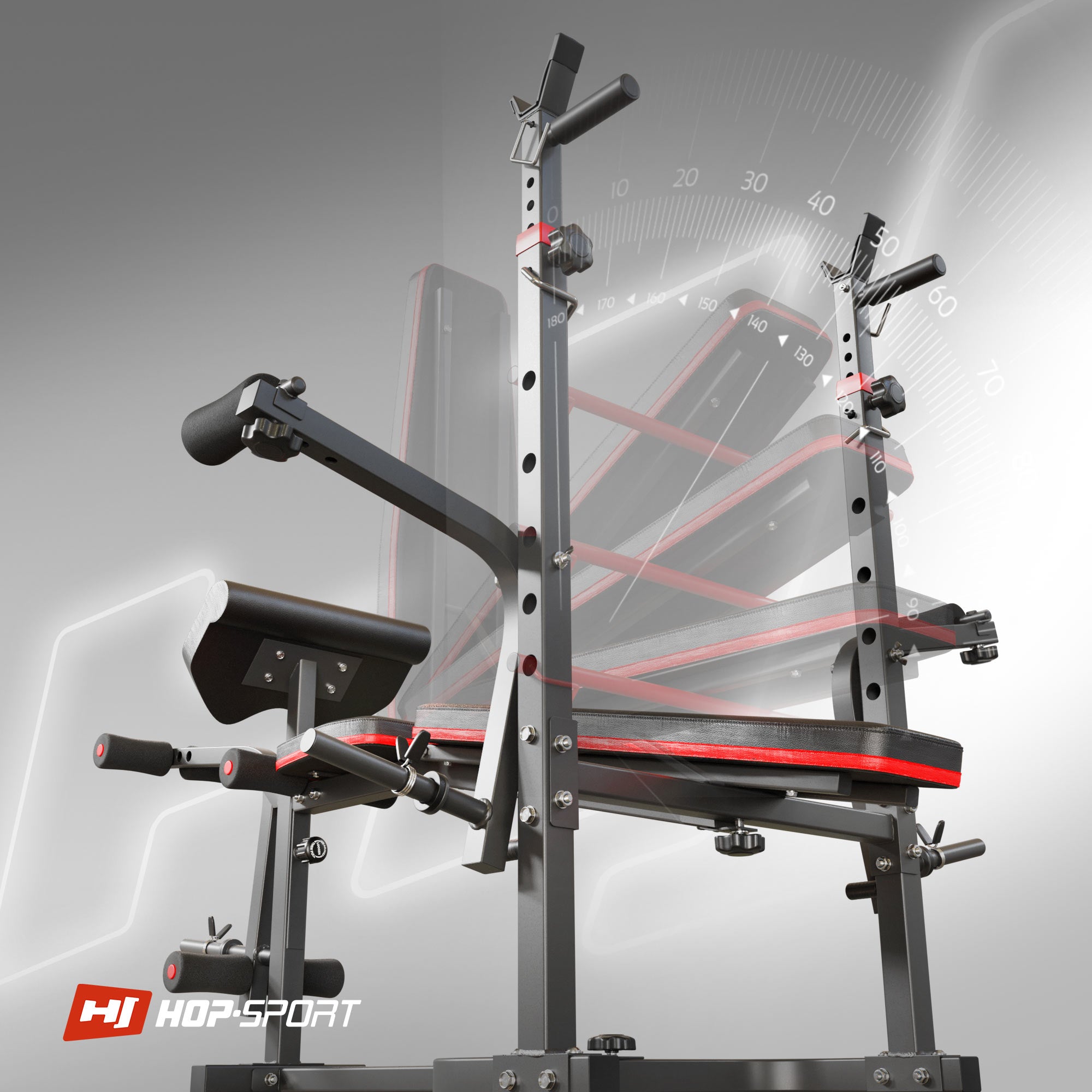 Composite Bodybuilding Set 75kg Bench with Prayer Book Stands Manufacturer code 75/1065
