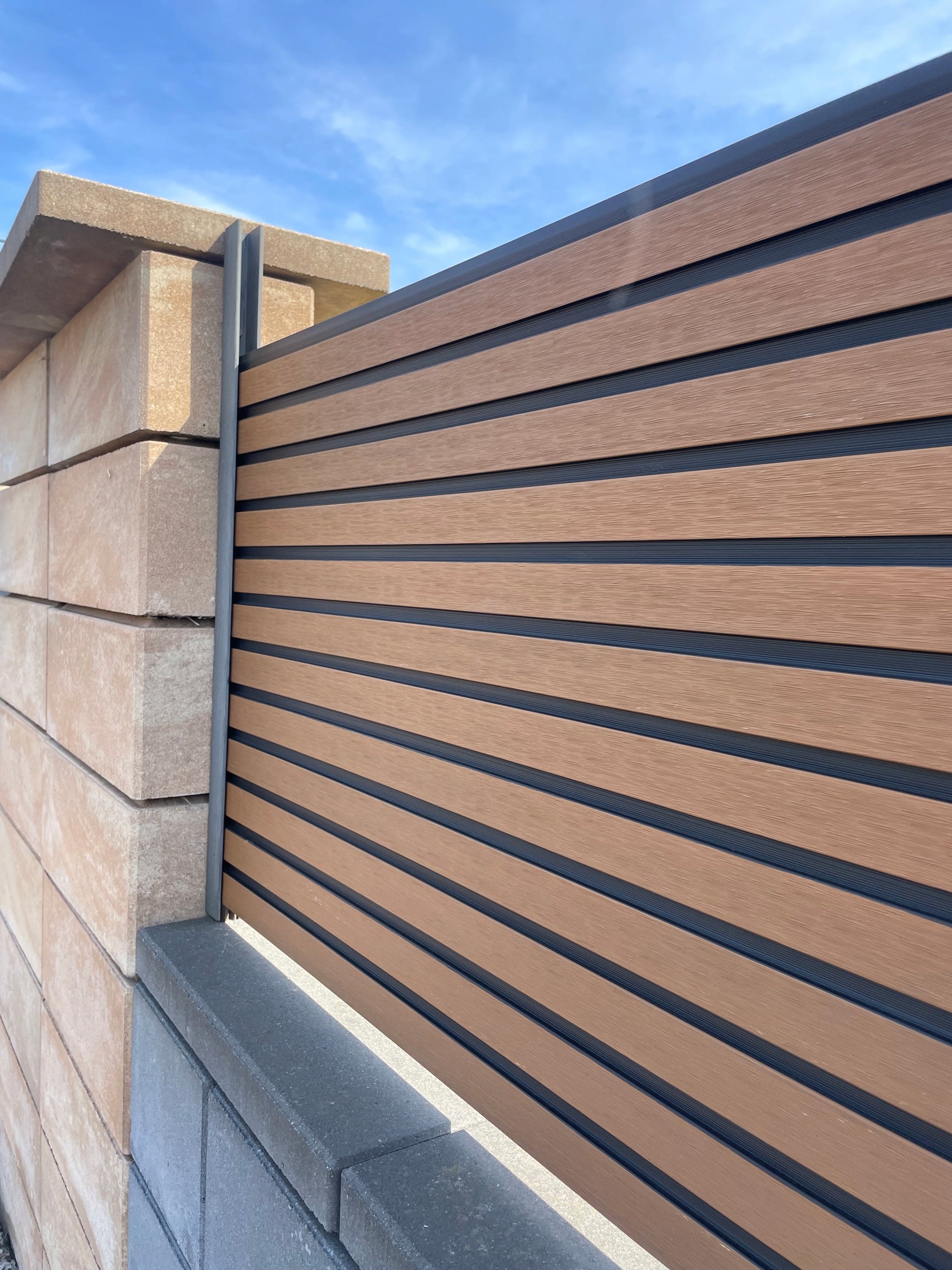 Composite Fence Lamels Length 2m