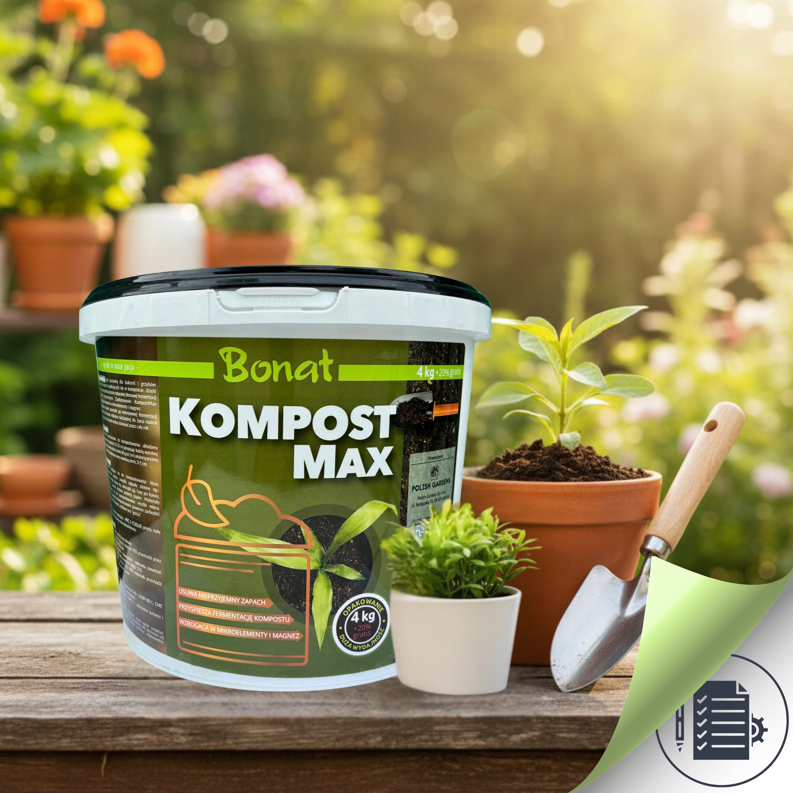Compost Activator Composter 4,8 kg preparation for composter Kompostmax Packaging status original