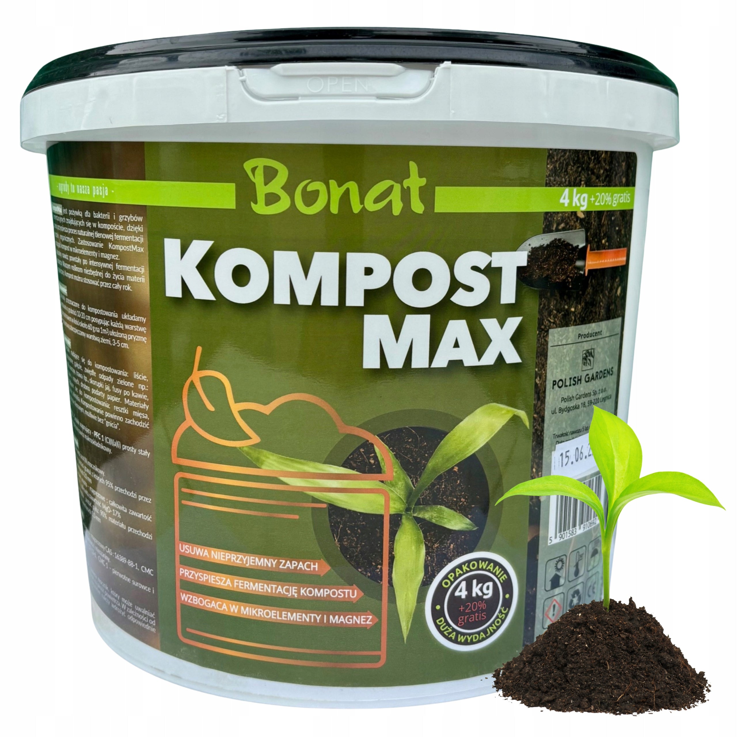 Compost Activator Composter 4,8 kg preparation for composter Kompostmax