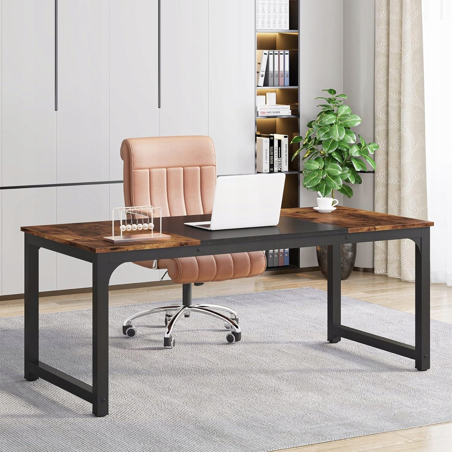 Computer Desk Industrial LOFT Gaming Large 75 x 160 x 80 cm EAN (GTIN) 5904960221381