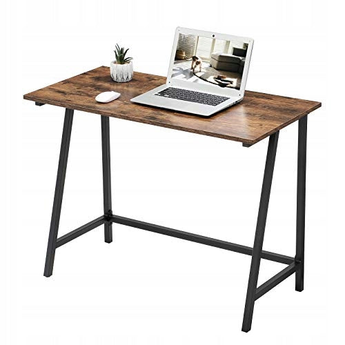 Computer Desk Modern Table 100x50x75cm Rustic Bronze LOFT