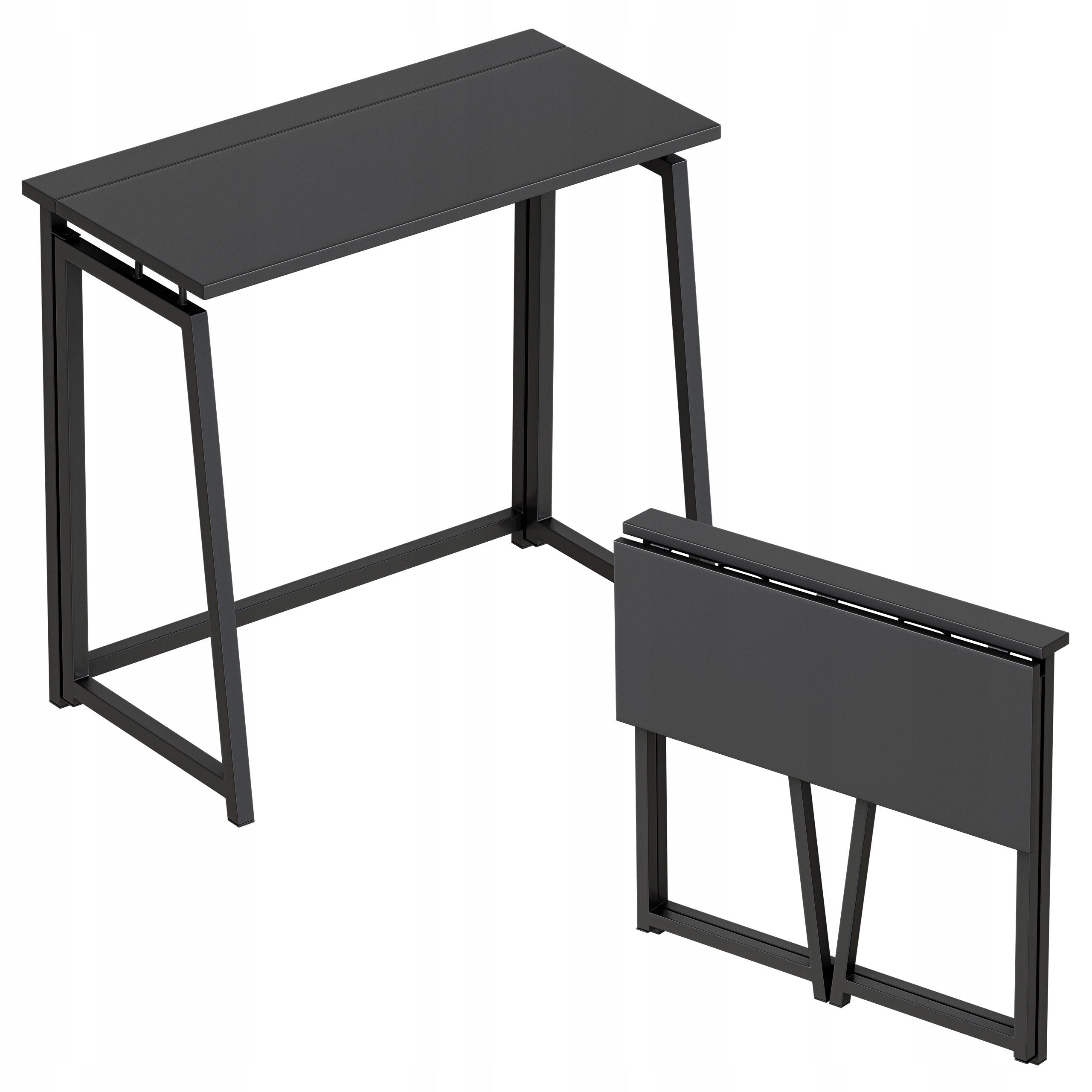 Computer desk Mark Adler SMALL 80x40 cm LOFT black LIGHT