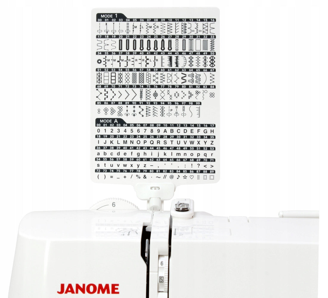 Computer sewing machine Janome DM7200 + sewing courses + freebies Model DM7200