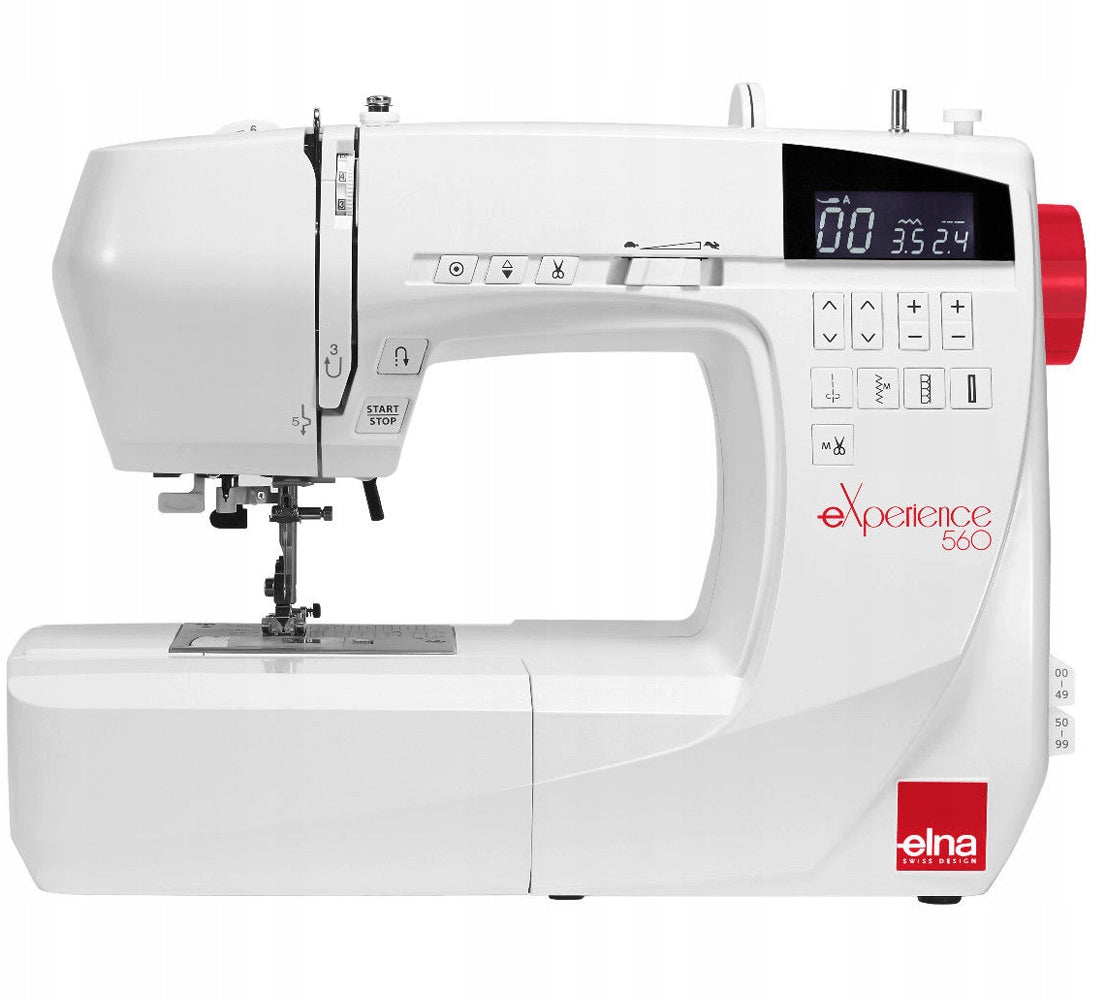 Computer sewing machine with suitcase Elna 560eX eXperience + FREEBIES Brand Elna