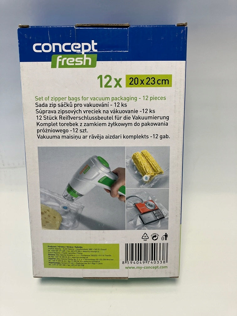 Concept bags for vacuum pack.VB2023 (VA0020 gun) Brand Concept