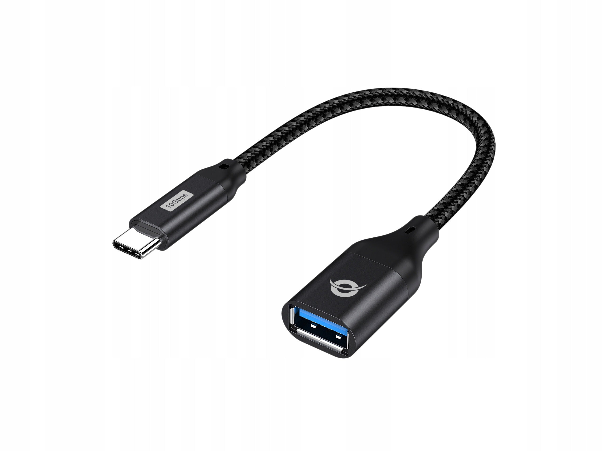 Conceptronic ABBY18B USB-C Cable Adapter USB-A Black Manufacturer Conceptronic