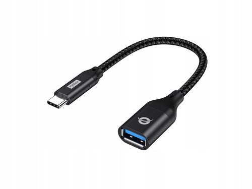 Conceptronic ABBY18B USB-C Cable Adapter USB-A Black
