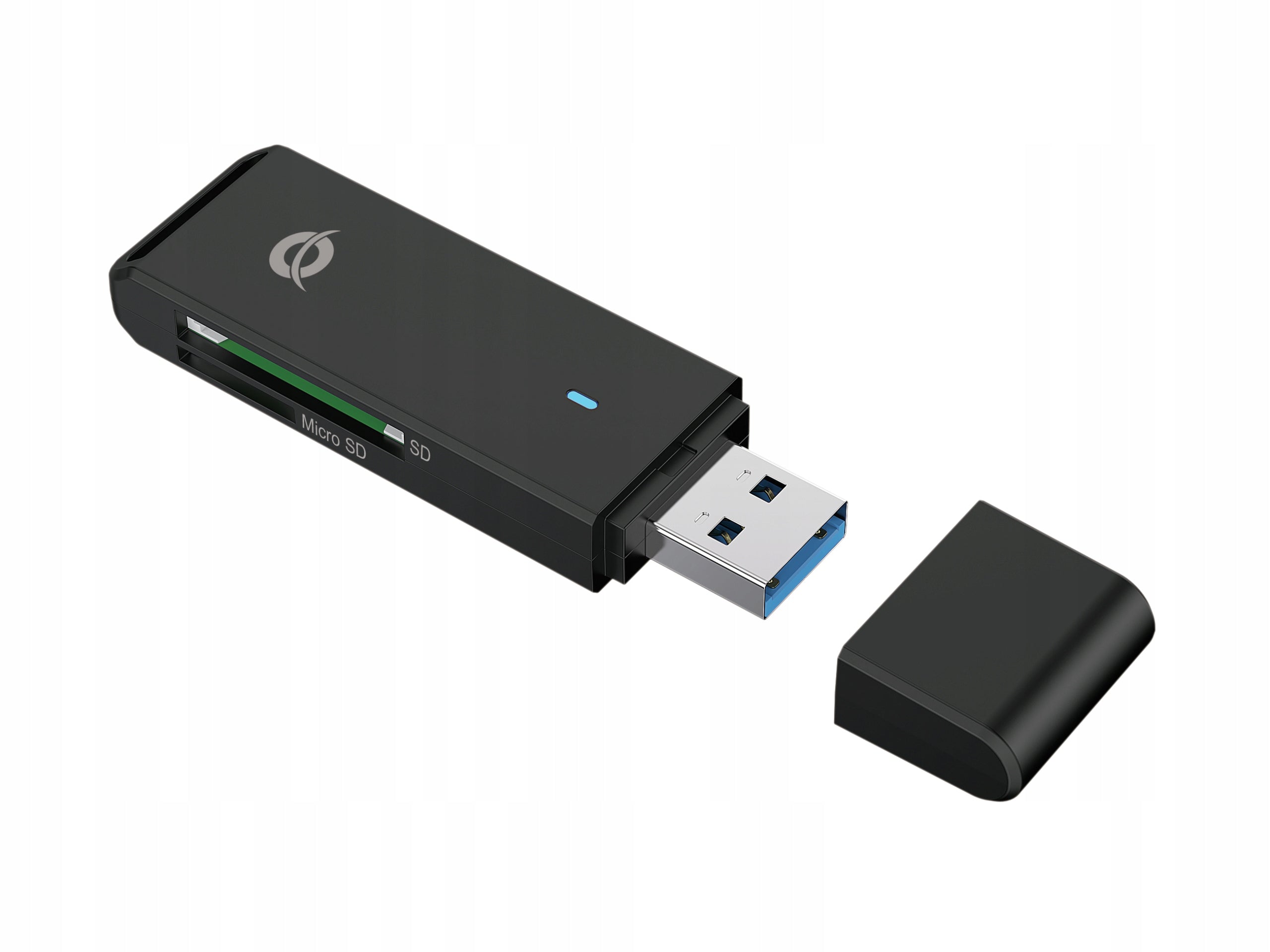 Conceptronic BIAN02B USB 3.2 Gen 1 Type-A Card Reader Black Manufacturer Conceptronic