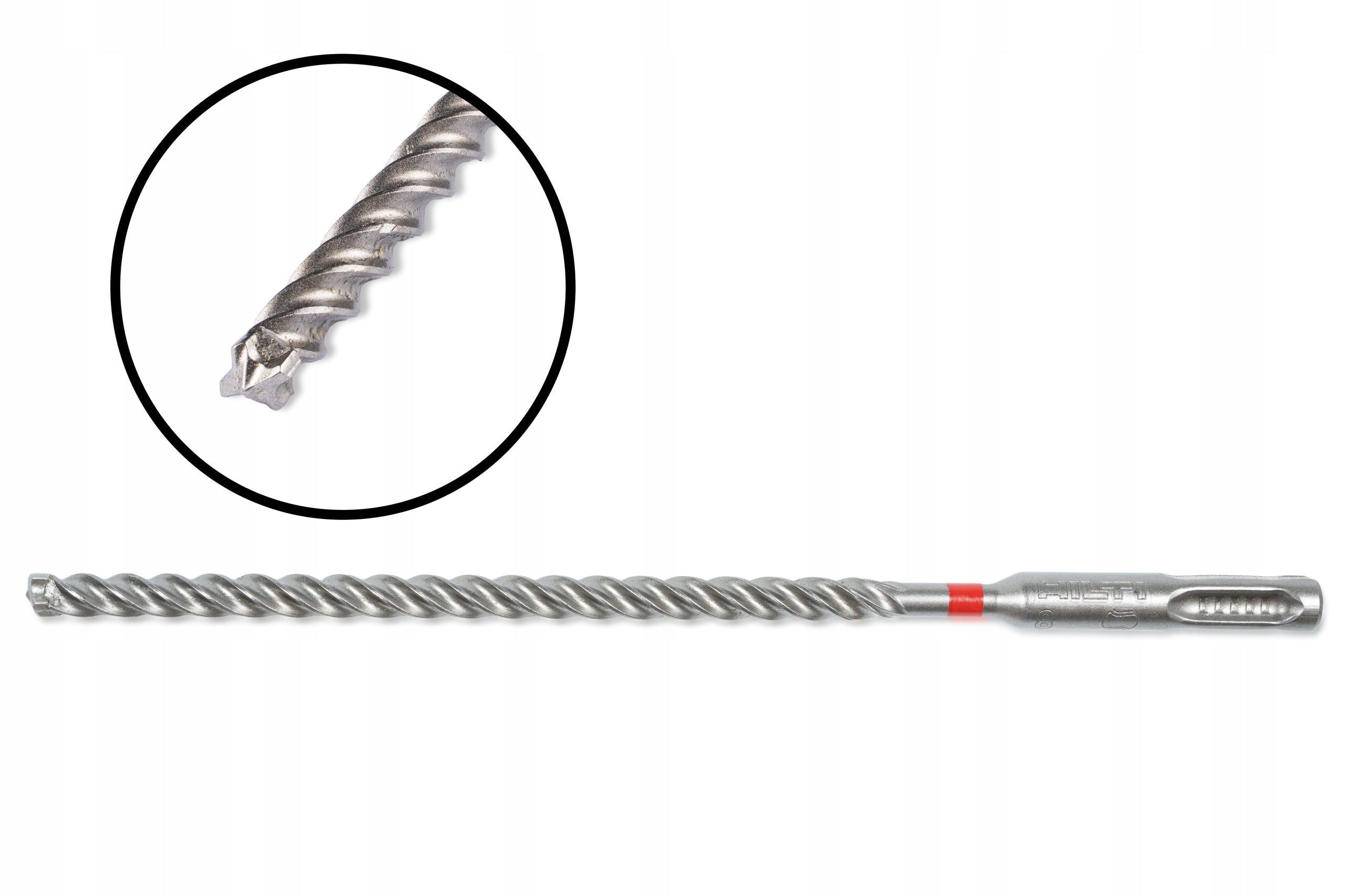 Concrete drill bit SDS Plus Hilti 8x170mm impact for TE-CX reinforced concrete