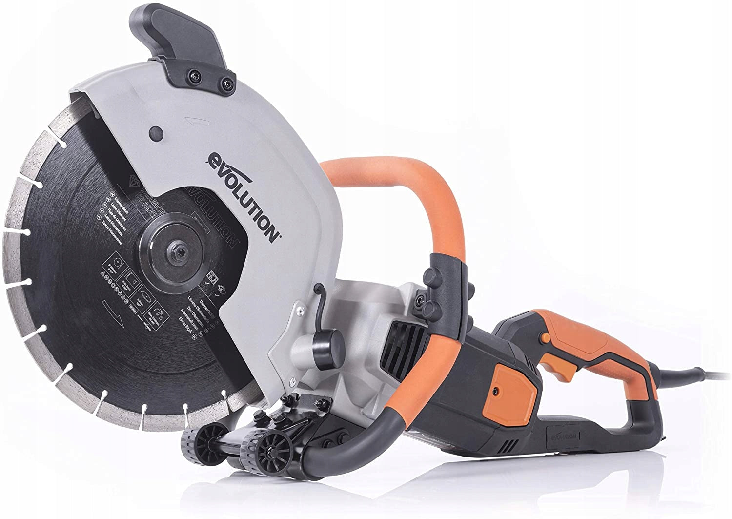Concrete sectional circular saw Evolution R300DCT with disc
