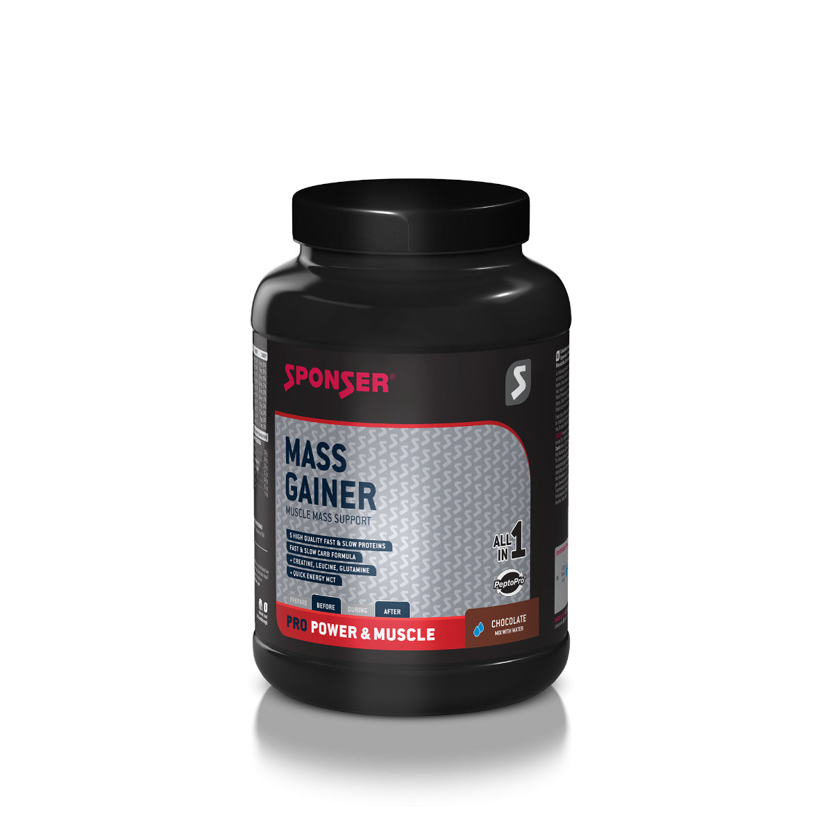 Conditioner SPONSER MASS GAINER Chocolate Can 1200g (NEW) Brand Sponser