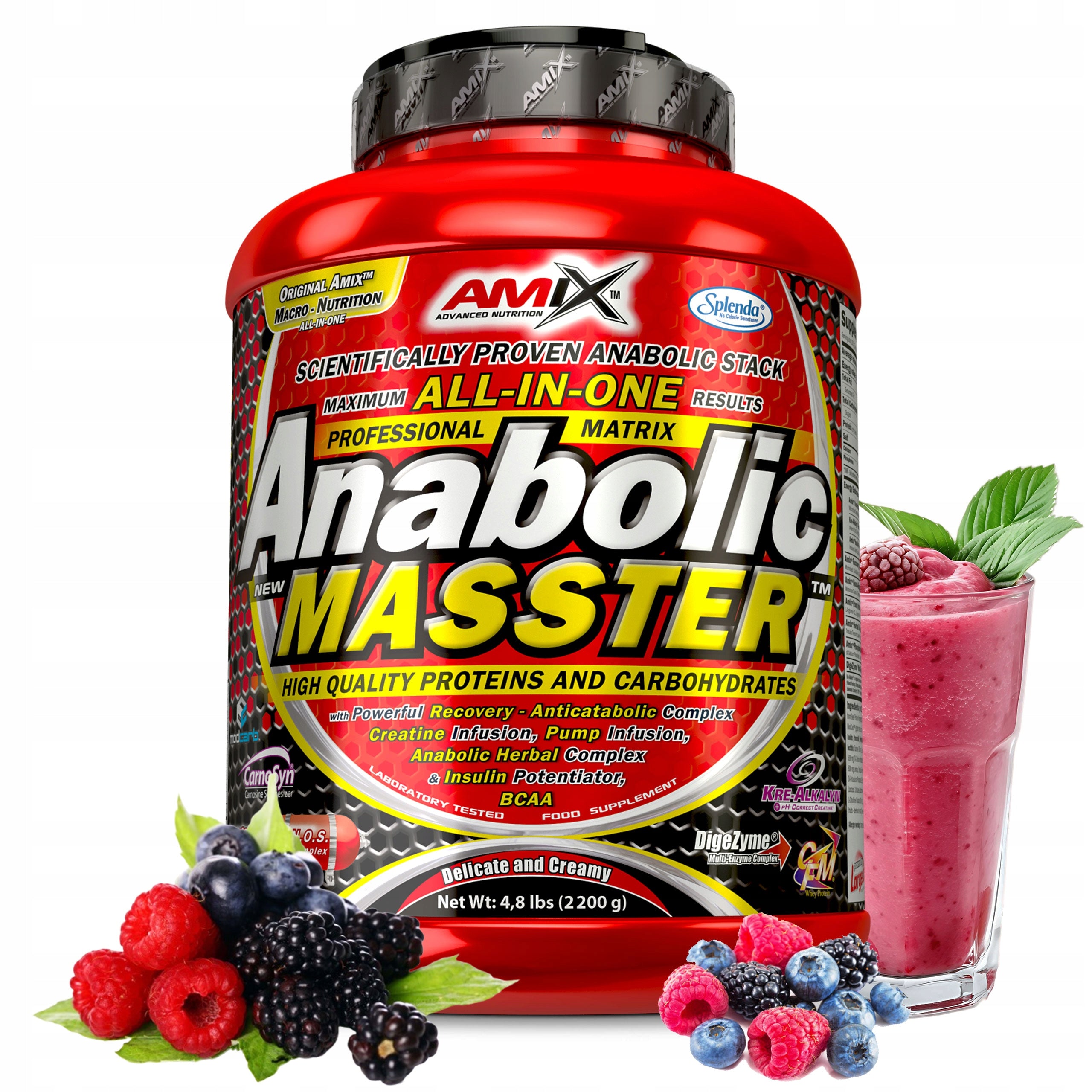 Conditioner for muscle mass development - Bulk Gainer 26 ingredients in one!