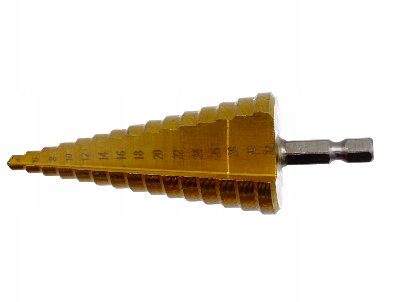 Cone Conical Drill Bit 4-32 Reamer Handle Hex 1/4' 2817 Packaging status original