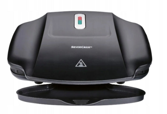 Contact Grill Electric Toaster for Panini SilverCrest black 1000 W