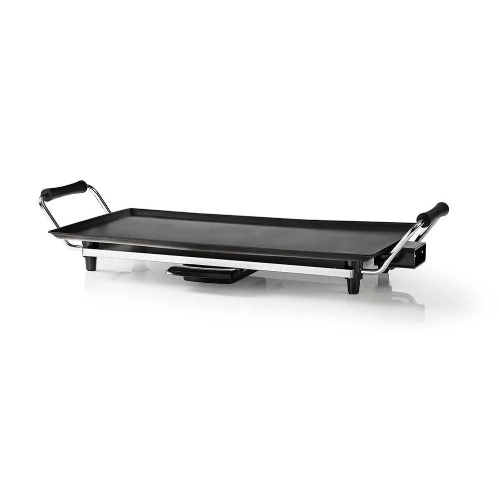 Contact Table Electric Grill Nedis Teppanyaki black 2000 W Plate Power rating 2000 W
