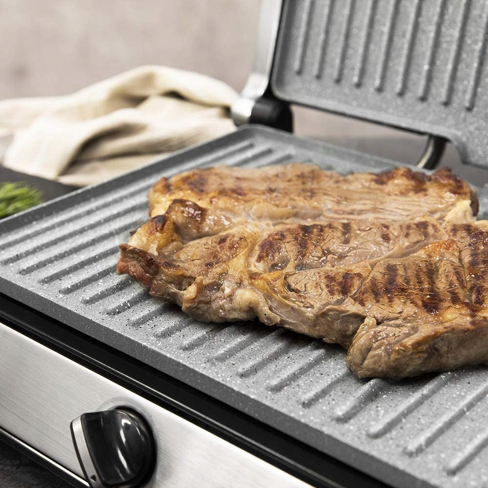 Contact electric grill Cecotec Rock'Ngrill silver/grey 2400 W Brand Cecotec