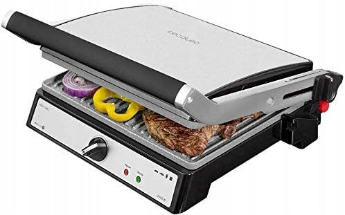Contact electric grill Cecotec Rock'Ngrill silver/grey 2400 W Manufacturer code CCTC-03066